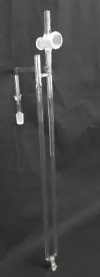 Vintage Mercer Glass Works Merco Pyrex Glass Manometer No. 9496