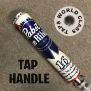 nice short slim 5in PABST BLUE RIBBON BEER TAP HANDLE marker tapper PBR STICK
