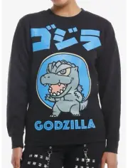 Godzilla Chibi Girls Sweatshirt XL