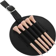 NAMOARLY Multi-Function Golf Tee Organizer Storage Bag for Golf Tees Elegant Pu Leather Case Pouch Caddy