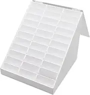 Mikinona Nail Salon Supplies 30 Color Nail Art Cards Display Board Manicure Display Box
