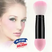 1Pc Cream Powder Double End Concealer Sponge Foundation Blush Make Up Brush