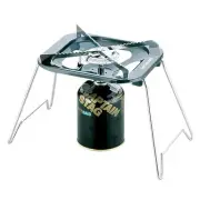 CAPTAIN STAG Large trivet gas burner stove (with storage bag) M-8809