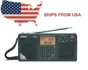 TECSUN PL398BT PLL DSP AM/FM Shortwave Dual Speaker Radio with Bluetooth