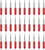 Replacement Blades for Explore Air Cutting Blade 30 Pieces Explore Air 2 Air 3 Maker Vinyl Cutter Blades Plotter Lettering Replacement Blades for Plotter Vinyl Cutting Machines