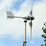 2000W 3 Blades Wind Power Turbine Generator 48V Generator w/ Charge Controller