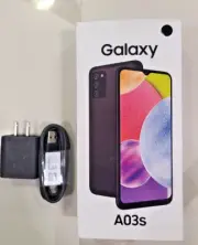 Brand New Samsung Galaxy A03s 32GB Black Cellular TracFone