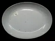 BLUE PHEASANT POTTERY - MARCUS WHITE SALT DEEP PLATTER - 12 1/8" 0709H