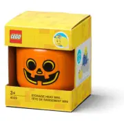 LEGO Storage Products: 40330804 Mini Head Orange - Pumpkin NEW