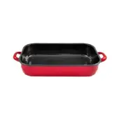 Urban Style Red 3.4L Enamel Baking Dish Roasting Oven Bakeware Rectangle Tray