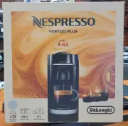 Nespresso Vertuo Plus Coffee/Espresso Maker by De'Longhi, Silver ENV155S- NEW!