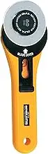 olfa O RTY-3G Heavy Duty Rotary Cutter, 60 mm Diameter, Yellow