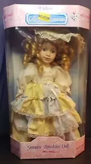 Limited Edition Collectible Memories Genuine Porcelain Doll 16" K-Mart Special