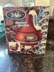 Hershey’s Kisses 100th Anniversary Chocolate Dessert Fondue Set 2007 New
