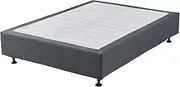 Priceworth Walter Double Bed Base, Bedroom Furniture, Reliable Support for Your Mattress, Slat Cover Included, Sturdy Construction, Lightweight Design, Comfortable, 39 H x 137 W x 188.5 D CM