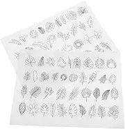 Gadpiparty Dissolving Embroidery Stabilizer Sheets Soft Non-Woven Fabric for Precise DIY Stitching Peel Stick Patterns for Easy Projects