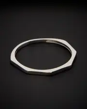 14K Italian Gold Geometric Shape Ring