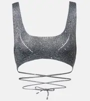 [Bananhot] Bananhot Alma sequined top XS/S grey