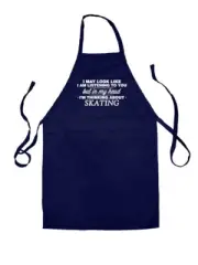 My Head I'm Thinking About Skating - Unisex Kids Apron - Skateboard Glaçon