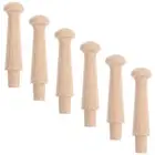 6 Pcs Wooden Coat Hook Decorative Wall Hangers Hooks Hanging Rack