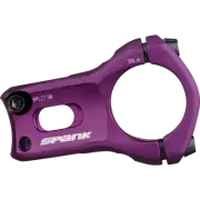Spank SPLIT 35 Stem - 45mm, 35mm Clamp, 0 Degree, 1-1/8", Purple