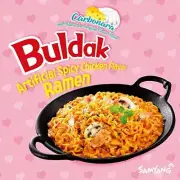 (5Pack X 2) Samyang Buldak Carbonara Spicy Chicken Noodle Ramen. K- Food.