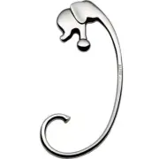 Alessi "Jumbo" Stainless Steel Elephant Purse Hook / Holder
