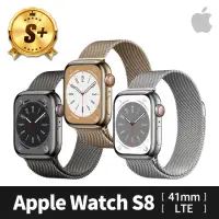 在飛比找momo購物網優惠-【Apple】S+ 級福利品 Apple Watch S8 