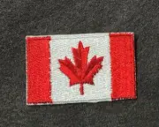 Canada Mini Flag Patch Embroidered