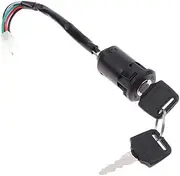 MPVPDLDZPN 1 Set 50cc-250cc Fit for ATV Motorcycle with Wire Start Switch Door Locks Beach Bike Male Ignition Key Switch