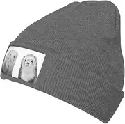 OGNOT Ferrets Womens Mens Winter Knitted Beanie Hat,Thick, Soft & Warm Chunky Beanie Hats,for Cold Weather