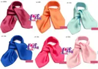 在飛比找Yahoo!奇摩拍賣優惠-小黑來福絲巾，k885絲巾純色絲巾餐飲空姐圍巾絲巾領巾，售價