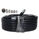 Pressure Washer Sewer Jetter Kit 100ft Drain Cleaner Hose 5800PSI 1/4 Inch NPT W