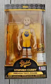 2021 FUNKO Gold CHASE Stephen Curry Vinyl Figure Golden State Warriors mib