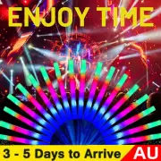 42-500 Pcs LED Foam Sticks Flashing Light Revel Party Light-up Glow Baton Wands