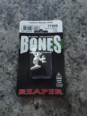 Dwarf Berserk Jester 77569 Reaper Miniatures Dungeons and Dragons D & D RPG