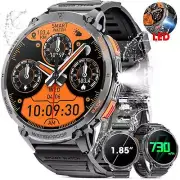 Karchilor Bluetooth Call Smartwatch 2024 HD Screen Waterproof Fitness Tracker