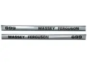 Hood Decal Set for Massey-Ferguson MF 699 MF699 Tractor Sparex Vinyl Kit UK Made