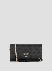 GUESS Women's Black Logo Noelle Crossbody Bag