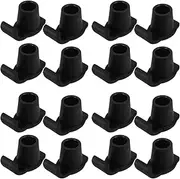 4 Pack Walker Ski Glides - Non-Slip Walker Feet for Stability and Support Ideal for Elderly and Seniors Durable and Easy to Install Anti Skid Gliders for Smooth Mobility