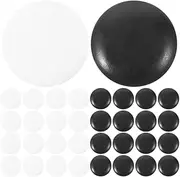 VICASKY Go Board 100pcs Pieces Small Craft Chess Stones Games Go Stones Home Use Go Chess Accessories Go Chess Supplies Go Chess Supply Go Board Chess Game Flat Beads Melamine Resin Toy