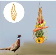 25 QTY Chicken Vegetable String Bag Poultry Fruit Holder Chicken Cabbage Feeder