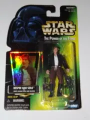 STAR WARS THE POWER OF THE FORCE BESPIN HAN SOLO ACTION FIGURE!!!