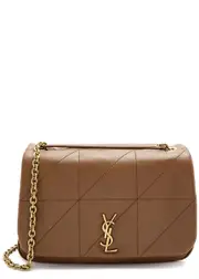 Saint Laurent Jamie 4.3 Small Leather Shoulder bag - Brown ONE SIZE
