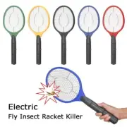 Electric Fly Zapper Handheld Insect Swatter Racket Portable Pest Control AU Stoc