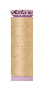 Mettler Silk-Finish 50wt Solid Cotton Thread 164yd/150M EggShell #9105-1000