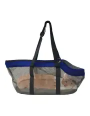 [SOGA] Breathable Net Mesh Pet Carrier Bag in Grey