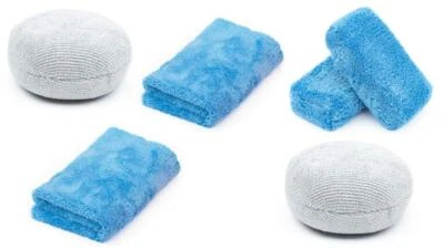 The Rag Company Eagle Edgeless 500, Eagle Sponge, & Pearl Puck Combo