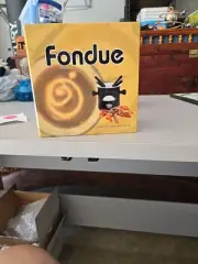 Fondue Set In The Box With Recipe Book. New
