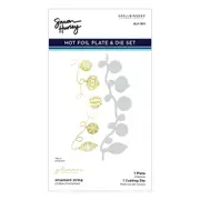 Simon Hurley Ornament String Hot Foil Plate & Die Set